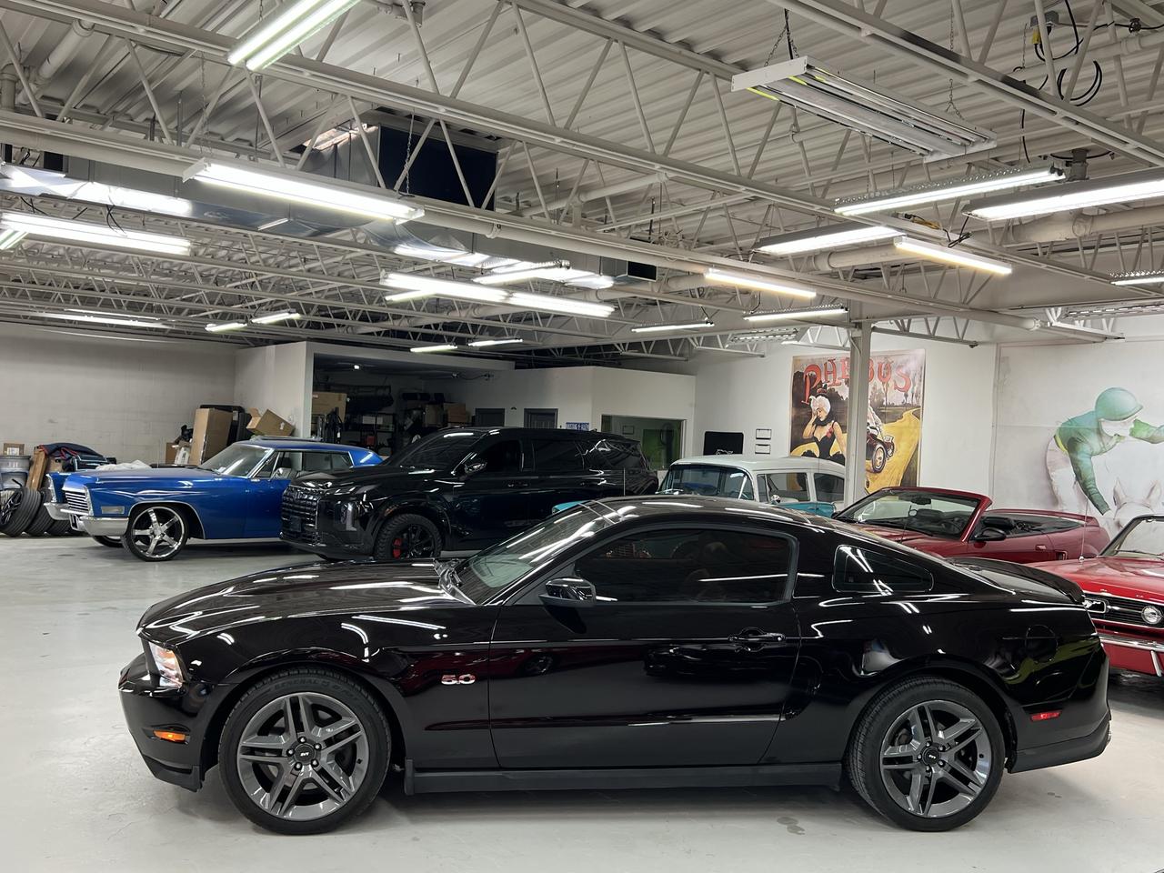 2012 Ford Mustang GT Coyote Lava Red Glass Roof, Very Rare Photo3