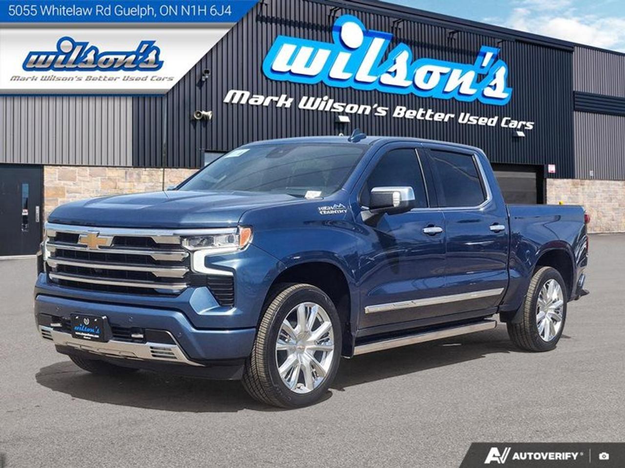 2024 Chevrolet Silverado 1500 High Country | Leather | Sunroof | Heated + Ventilated Seats | Heated Steering and More ! Photo