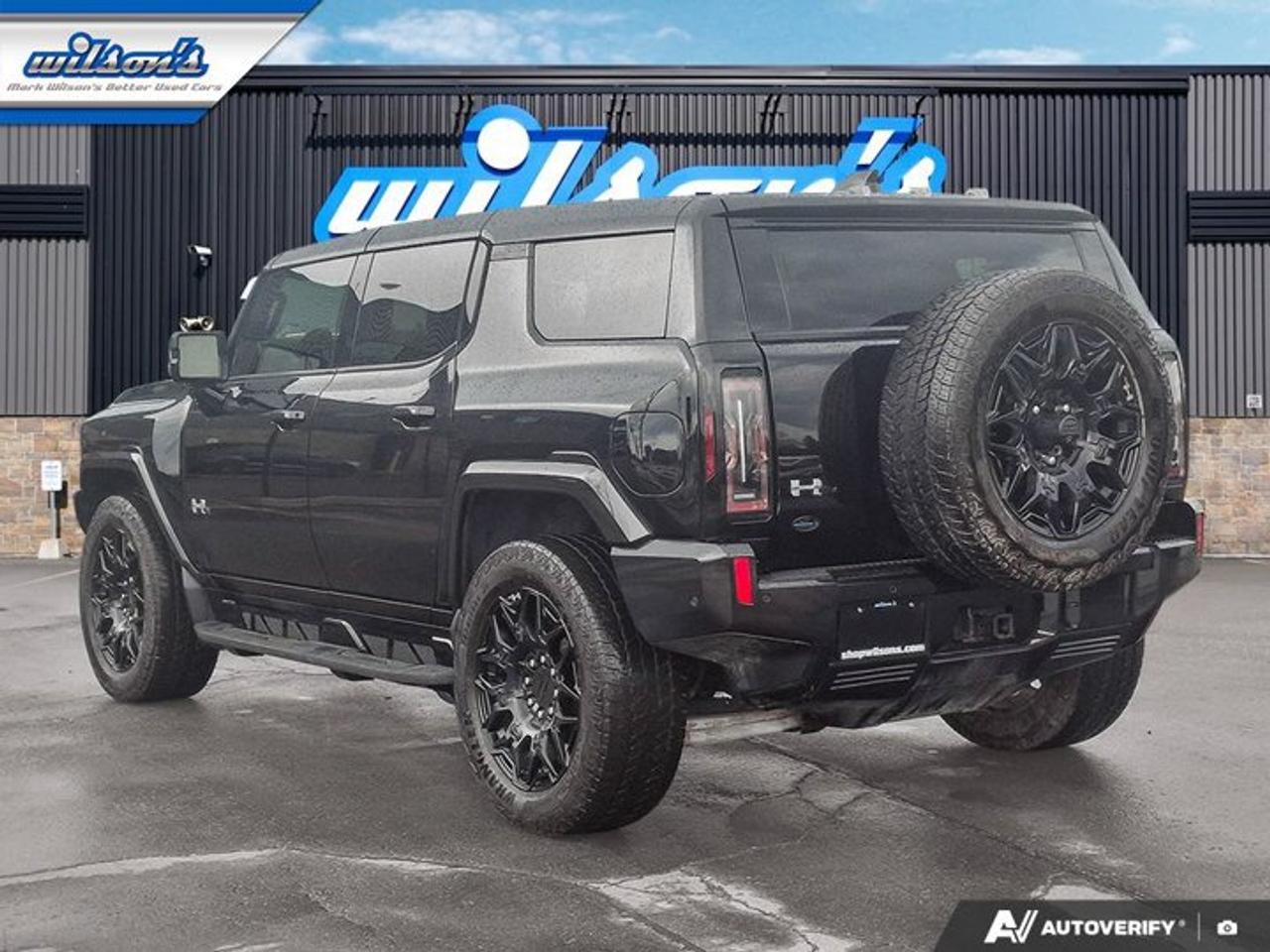 2024 GMC HUMMER EV SUV 2X 4WD | Convertible Hardtop | Void Black | Leather | Cooled + Heated Seats | Heated Wheel and More! Photo