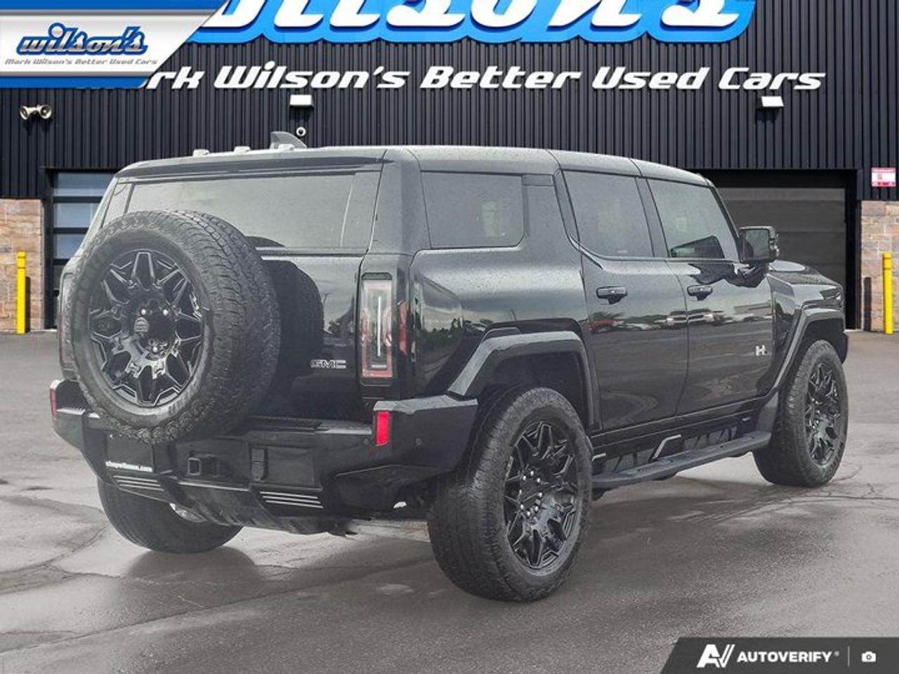 2024 GMC HUMMER EV SUV 2X 4WD | Convertible Hardtop | Void Black | Leather | Cooled + Heated Seats | Heated Wheel and More! Photo