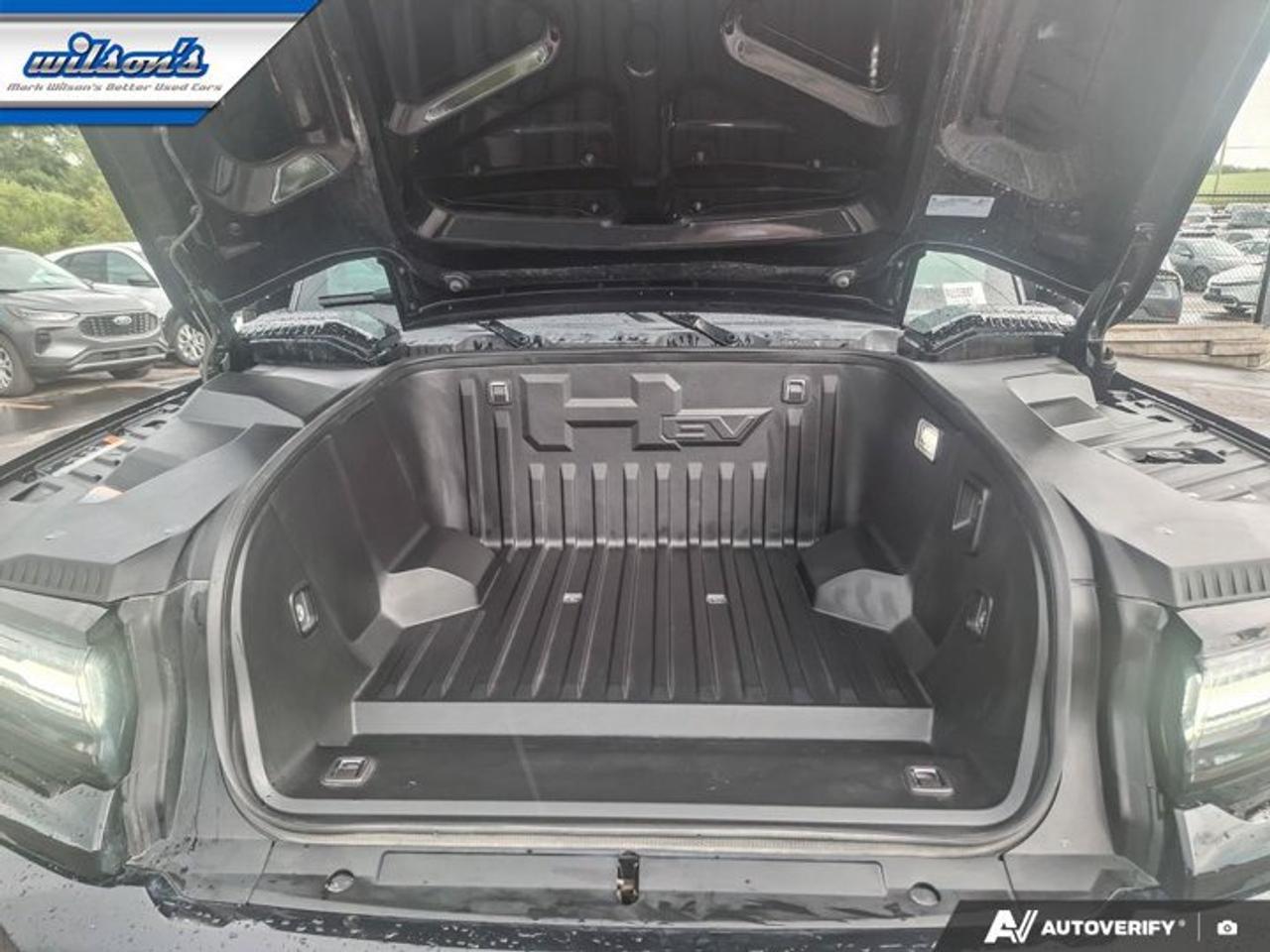 2024 GMC HUMMER EV SUV 2X 4WD | Convertible Hardtop | Void Black | Leather | Cooled + Heated Seats | Heated Wheel and More! Photo