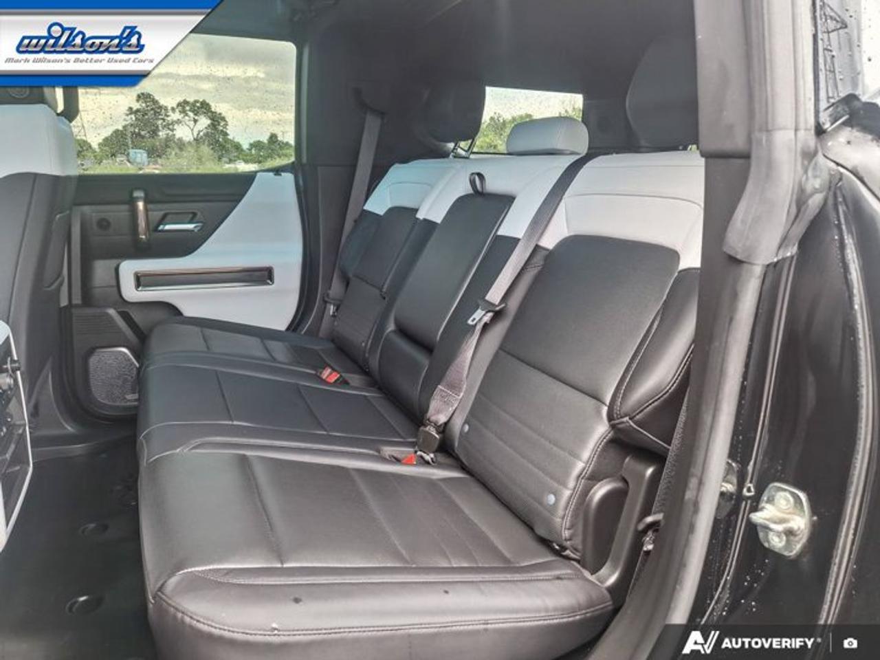 2024 GMC HUMMER EV SUV 2X 4WD | Convertible Hardtop | Void Black | Leather | Cooled + Heated Seats | Heated Wheel and More! Photo