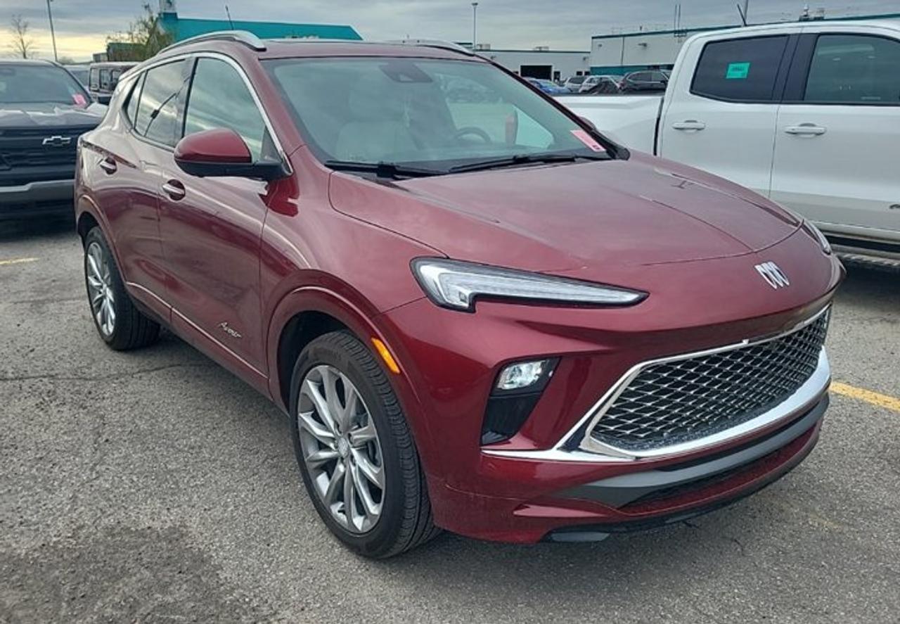 Look at this certified 2024 Buick Encore GX Avenir AWD | Leather | Sunroof | Adaptive Cruise | 360 Camera | Heated Wheel + Seats | and More !. Its Automatic transmission and 1.3 engine will keep you going. This Buick Encore GX comes equipped with these options: Sunroof, Remote Start, Leather, Heated Steering Wheel, Air Conditioning, Adaptive Cruise, 360 Camera, Heated Seats, Tilt Steering Wheel, and Steering Radio Controls. Test drive this vehicle at Mark Wilsons Better Used Cars, 5055 Whitelaw Road, Guelph, ON N1H 6J4.MASSIVE SELECTION: 500+ vehicles in ONE LOCATION, all Live Market Priced for the best value!STRAIGHTFORWARD & TRANSPARENT PRICING: Our Advertised Price INCLUDES:Safety Certification! (No separate certification fee upcharge).FREE Carfax History Report!NO upcharge for paying cash!CONFIDENCE & PEACE OF MIND: 30-Day/3,000 km Warranty INCLUDED! Plus a 5-Day Exchange Privilege!*EASY FINANCING: Better-than-bank rates, $0 Down, and 3 Months No Payments available OAC. BAD CREDIT APPROVED HERE!WE BUY CARS: Get Top Dollar for your trade, or sell us your vehicle for CASH even if you dont buy ours!www.shopwilsons.comAn Honest, Transparent Buying Experience. Trusted in business since 1961!(Cash Prices Exclude HST and Licensing Fees only.)