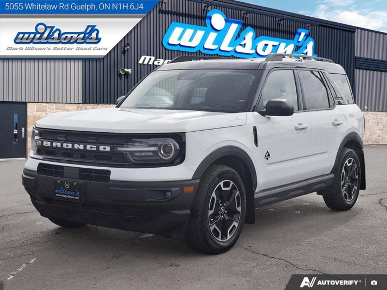 2021 Ford Bronco Sport Outer Banks 4WD | Sunroof | Tow Package | Adaptive Cruise | Heated Wheel + Seats | and More ! Photo