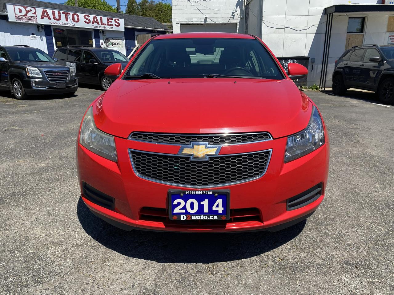 2014 Chevrolet Cruze 1.4L Gas Saver/Automatic/Bluetooth/Baackup Camera Photo2