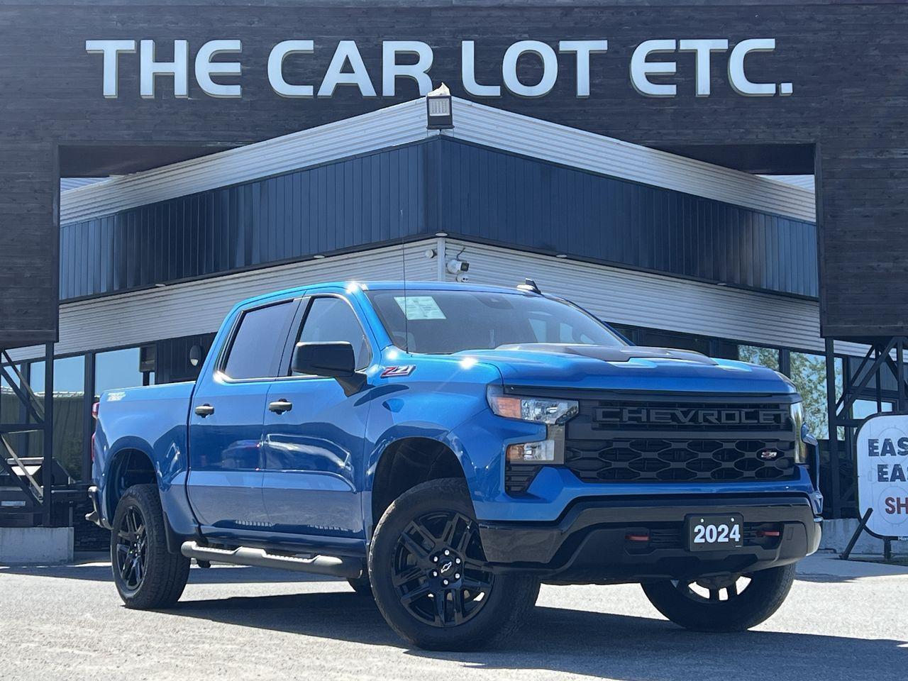 2024 Chevrolet Silverado 1500 Custom Trail Boss 4X4, 6 PASSENGER, SIRIUS XM, BACK UP CAMERA, POWER TAILGATE!! Photo0