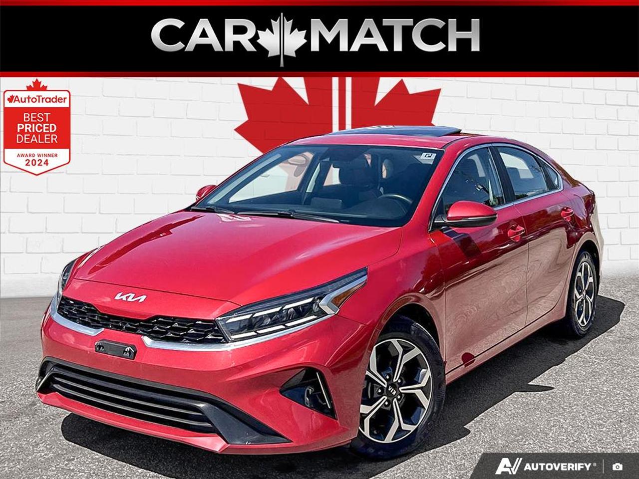 2024 Kia Forte EX / HTD SEATS / BLUETOOTH / SUNROOF / BLINDSPOT Photo0