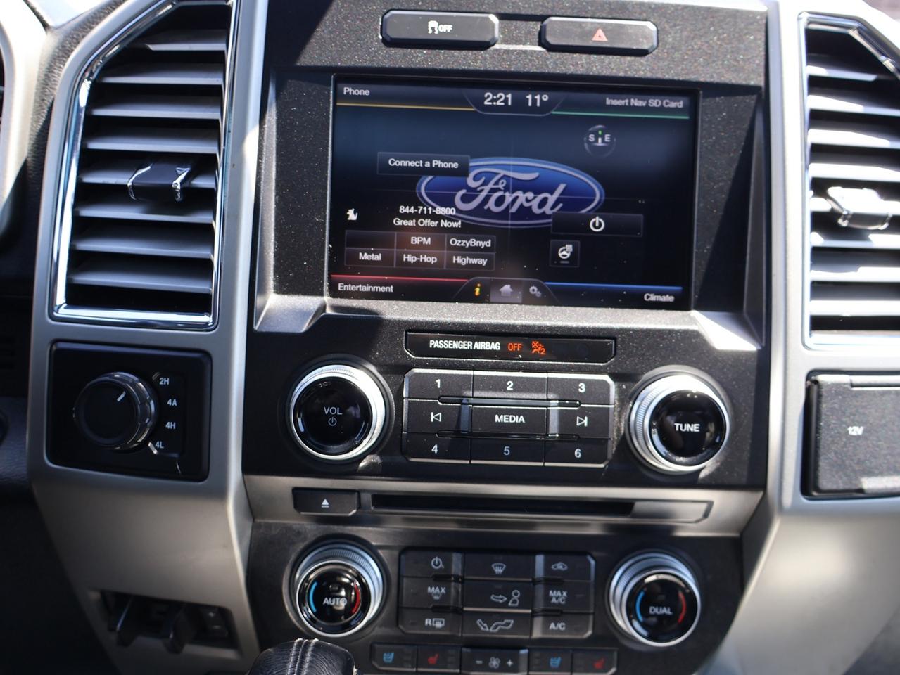 2015 Ford F-150 3.5L V6 LARIAT-SPORT PKG CREW 4WD CERTIFIED *1 OWNER* CAMERA NAV BLUETOOTH LEATHER HEATED SEATS PANO ROOF CRUISE ALLOYS Photo