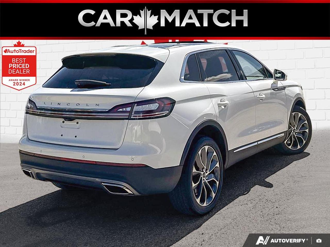2022 Lincoln Nautilus RESERVE / NO ACCIDENTS / PANO ROOF / NAV / LEATHER Photo