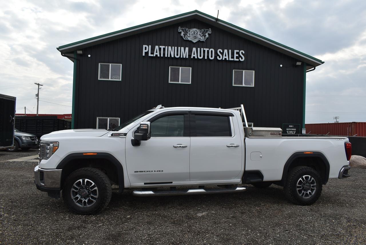 2021 GMC Sierra 2500 SLT - CREW CAB 4X4 6.6L V8 GAS 8 FT BOX