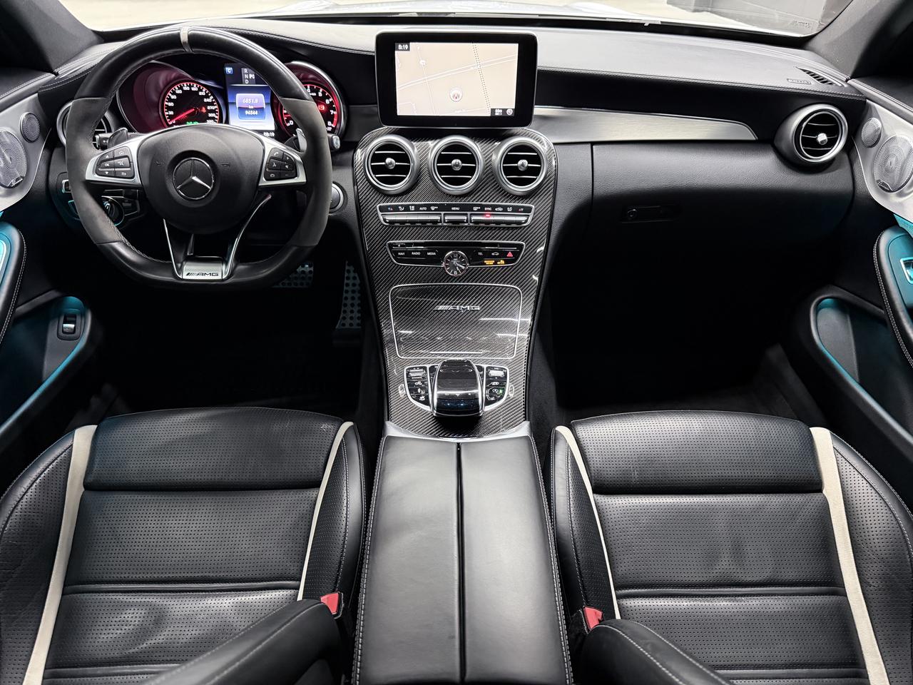 2017 Mercedes-Benz C63 AMG C63 S COUPE|CARBON INT.|NAV|BSM|FCW|BURMESTER|PANO| Photo