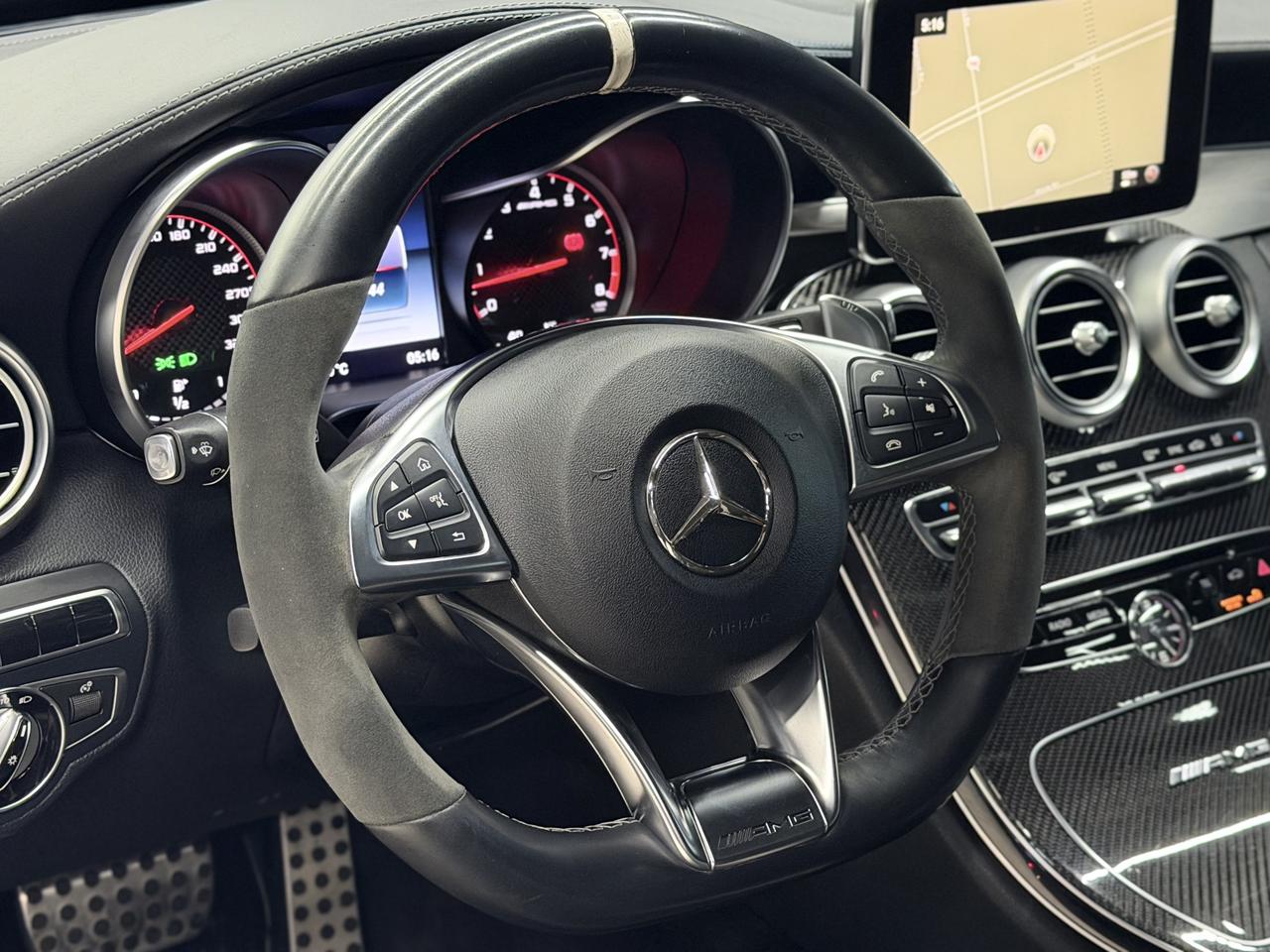 2017 Mercedes-Benz C63 AMG C63 S COUPE|CARBON INT.|NAV|BSM|FCW|BURMESTER|PANO| Photo