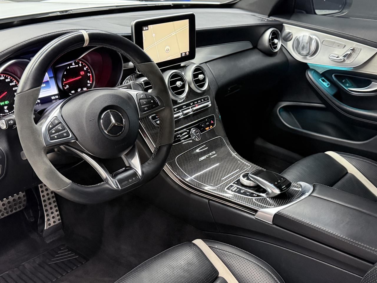 2017 Mercedes-Benz C63 AMG C63 S COUPE|CARBON INT.|NAV|BSM|FCW|BURMESTER|PANO| Photo