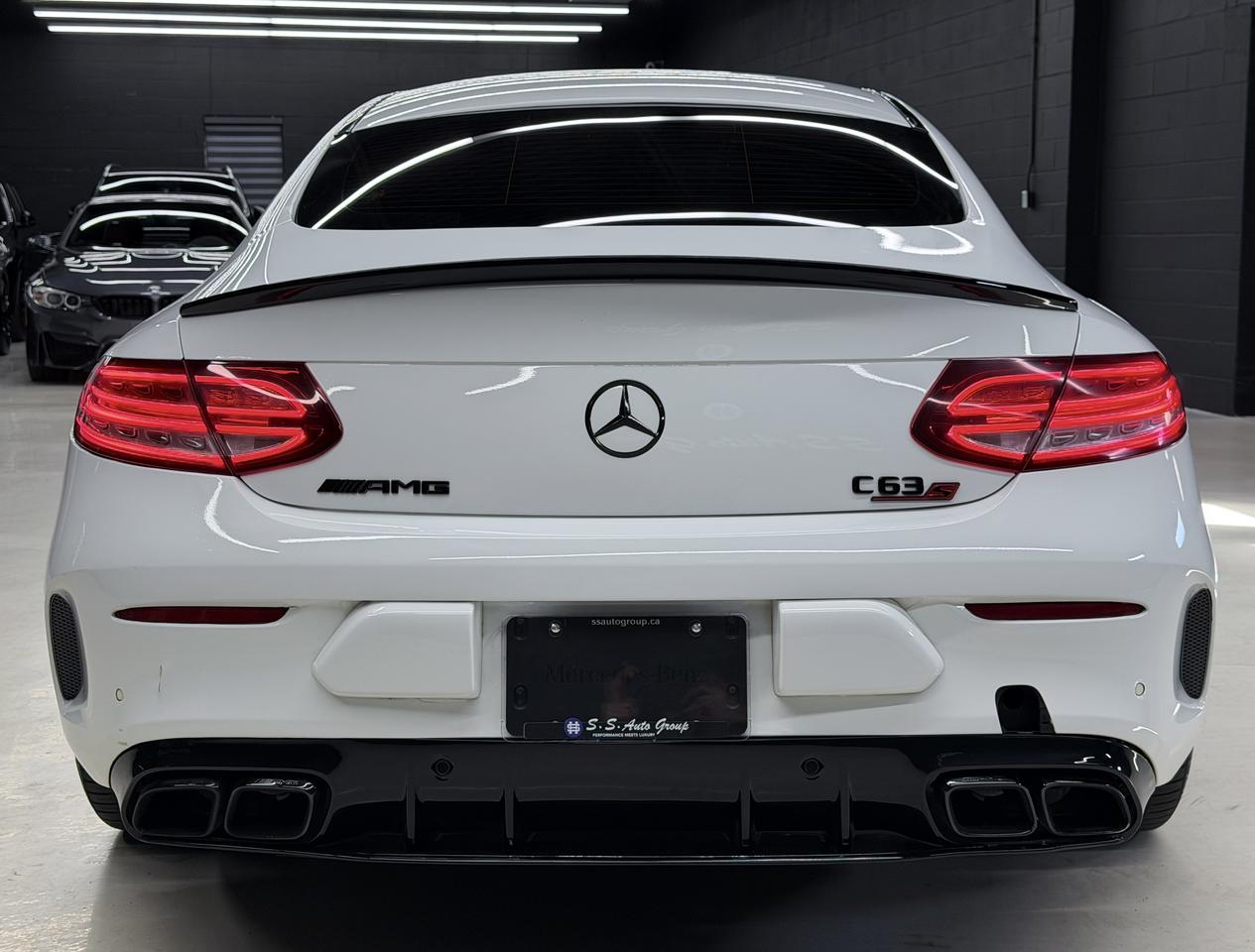 2017 Mercedes-Benz C63 AMG C63 S COUPE|CARBON INT.|NAV|BSM|FCW|BURMESTER|PANO| Photo