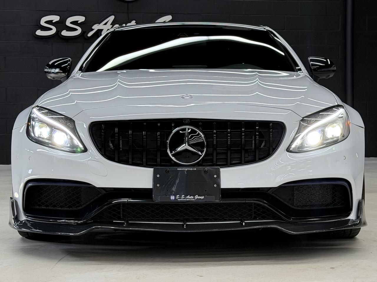 2017 Mercedes-Benz C63 AMG C63 S COUPE|CARBON INT.|NAV|BSM|FCW|BURMESTER|PANO| Photo