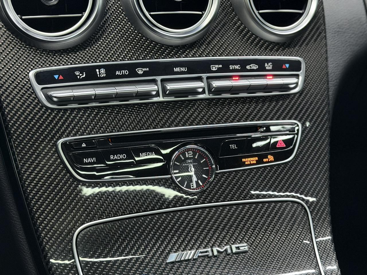 2017 Mercedes-Benz C63 AMG C63 S COUPE|CARBON INT.|NAV|BSM|FCW|BURMESTER|PANO| Photo