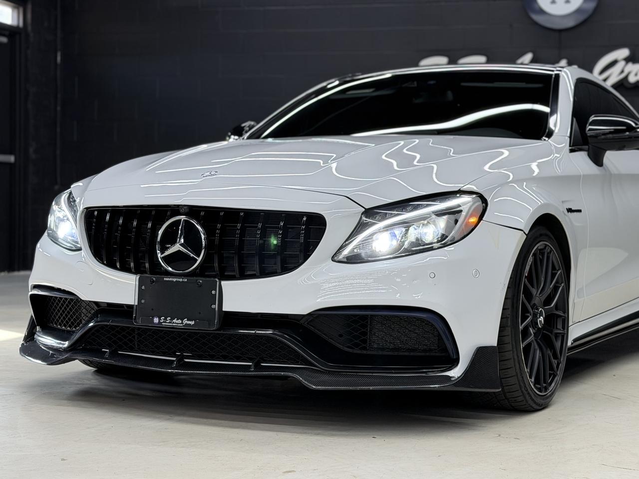 2017 Mercedes-Benz C63 AMG C63 S COUPE|CARBON INT.|NAV|BSM|FCW|BURMESTER|PANO| Photo