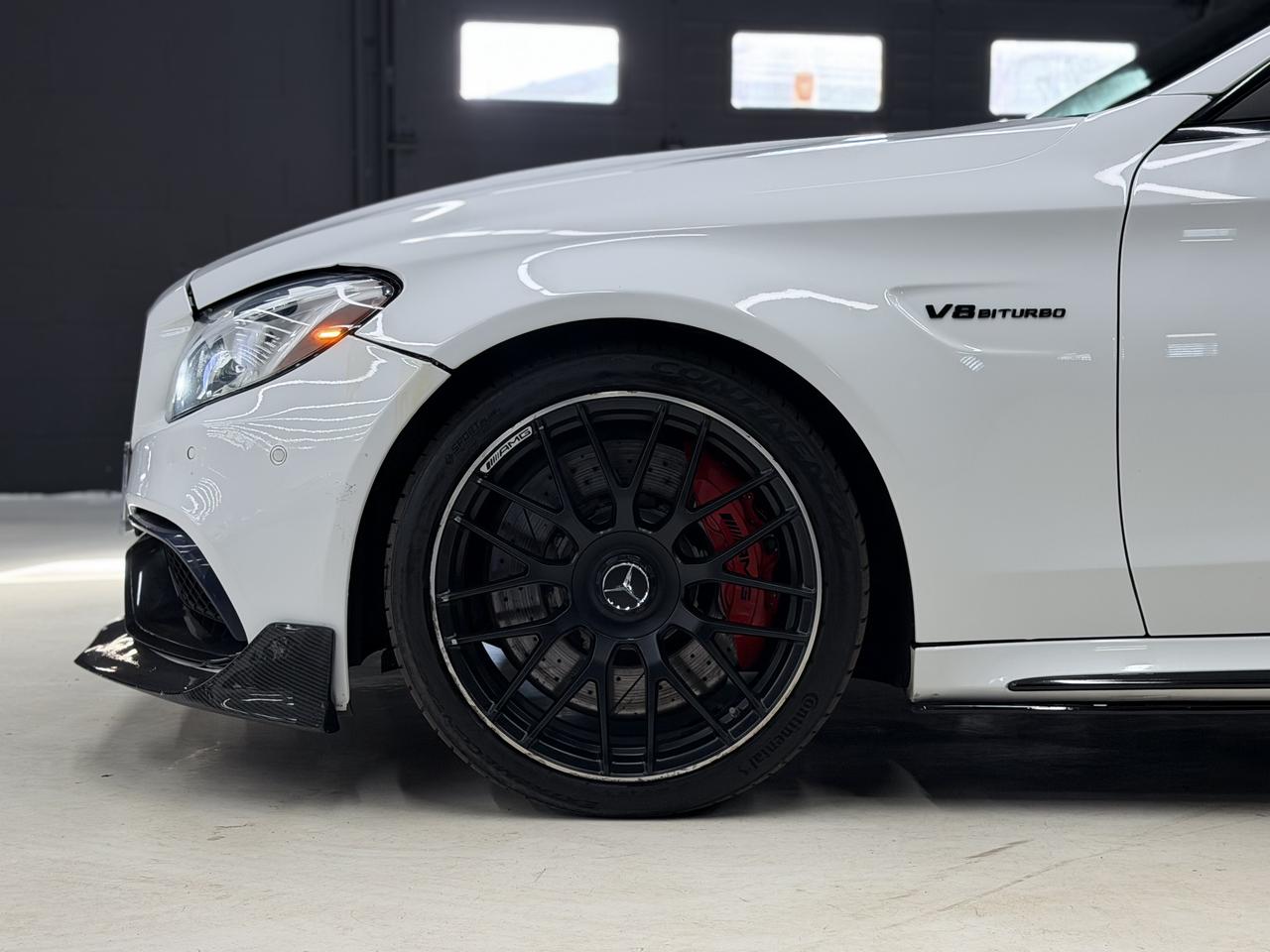 2017 Mercedes-Benz C63 AMG C63 S COUPE|CARBON INT.|NAV|BSM|FCW|BURMESTER|PANO| Photo