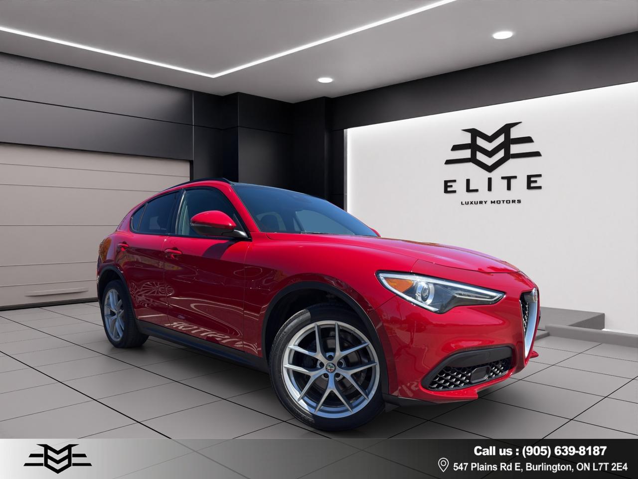 2018 Alfa Romeo Stelvio Ti Sport AWD - One Owner - Navi - Leather !!