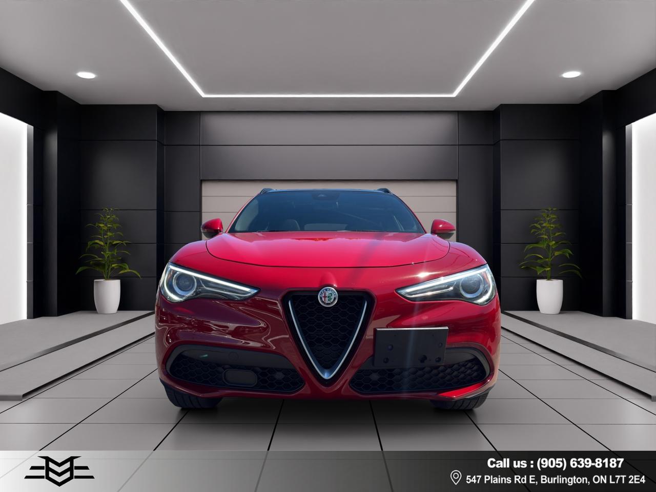 2018 Alfa Romeo Stelvio Ti Sport AWD - One Owner - Navi - Leather !! Photo