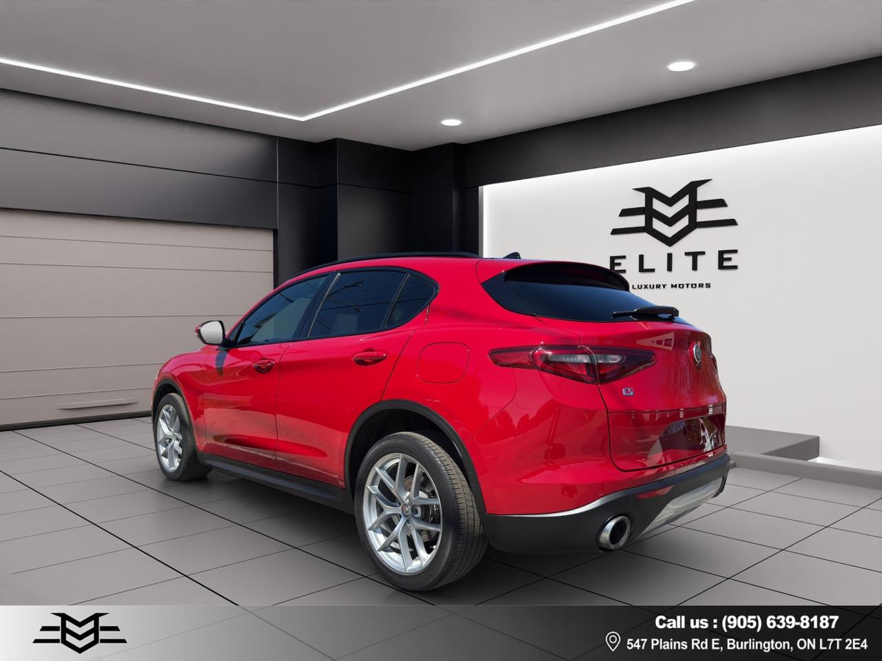 2018 Alfa Romeo Stelvio Ti Sport AWD - One Owner - Navi - Leather !! Photo4