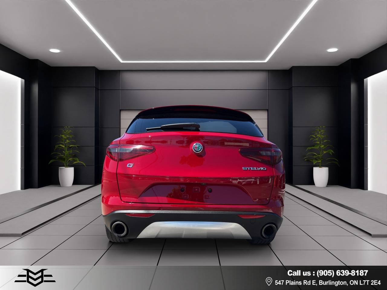 2018 Alfa Romeo Stelvio Ti Sport AWD - One Owner - Navi - Leather !! Photo