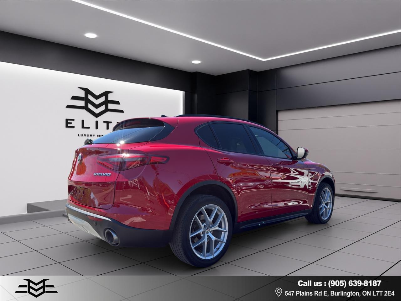 2018 Alfa Romeo Stelvio Ti Sport AWD - One Owner - Navi - Leather !! Photo