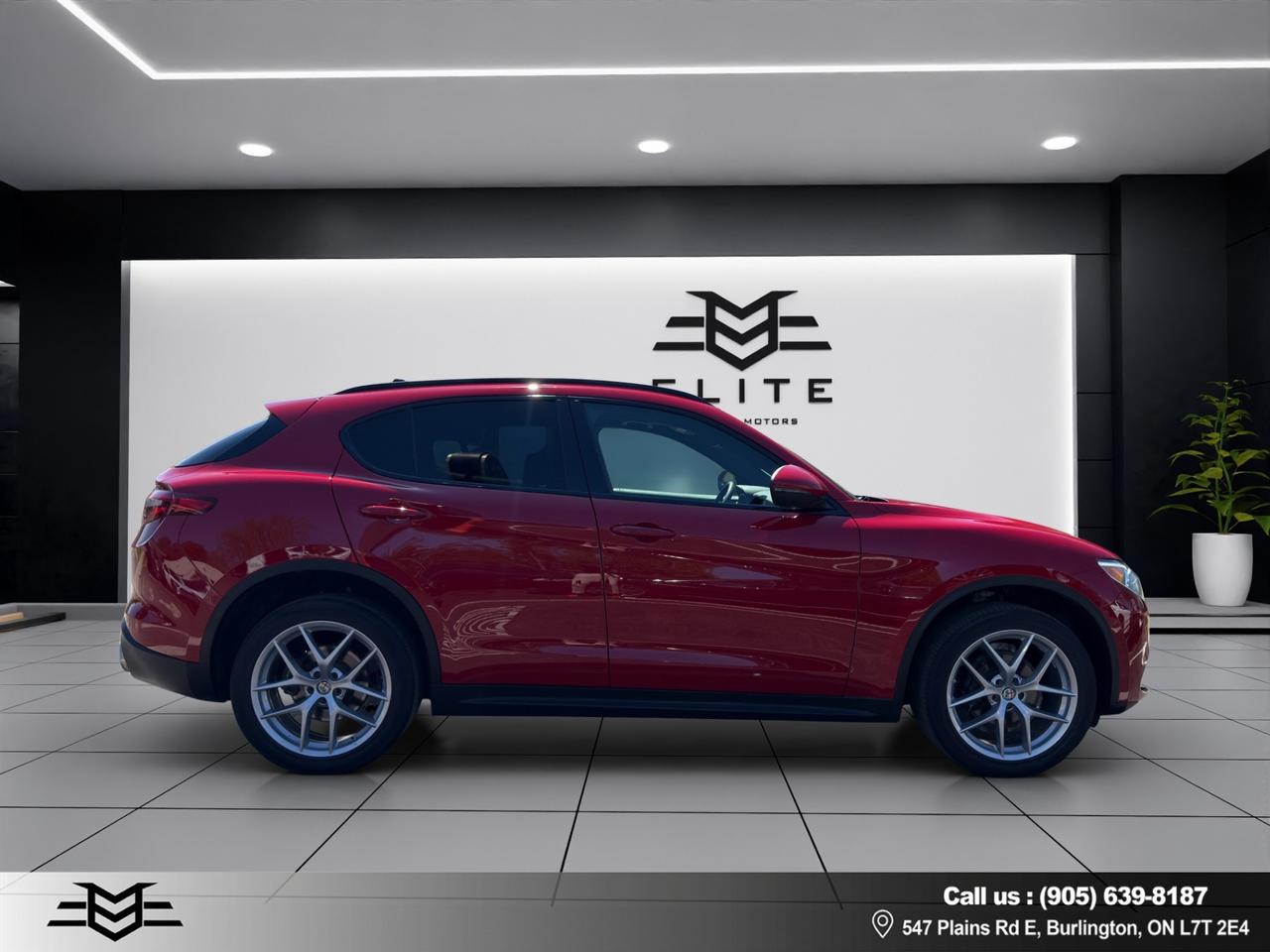 2018 Alfa Romeo Stelvio Ti Sport AWD - One Owner - Navi - Leather !! Photo