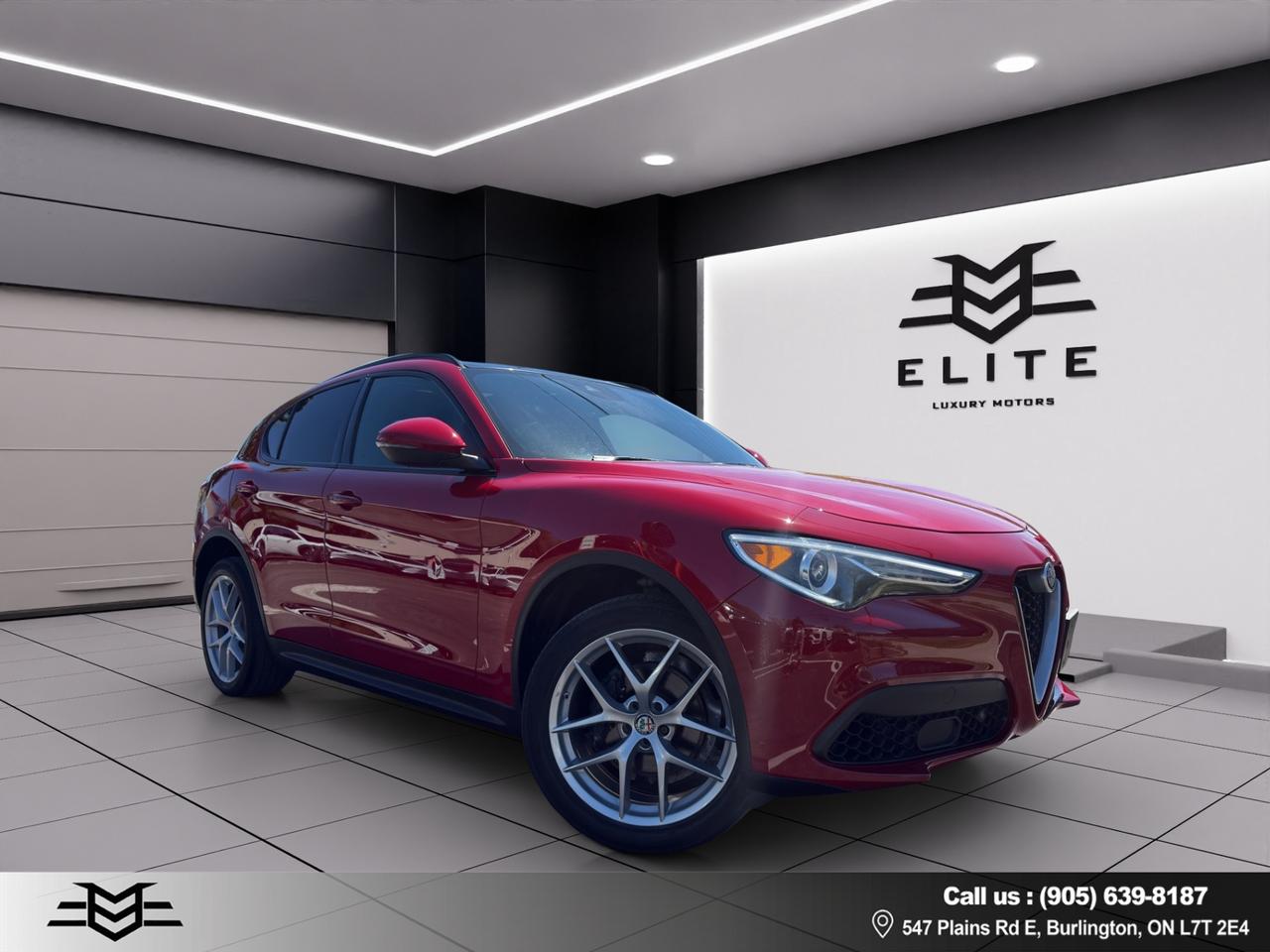 2018 Alfa Romeo Stelvio Ti Sport AWD - One Owner - Navi - Leather !! Photo