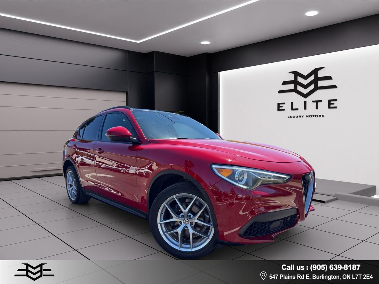 2018 Alfa Romeo Stelvio Ti Sport AWD - One Owner - Navi - Leather !! Photo