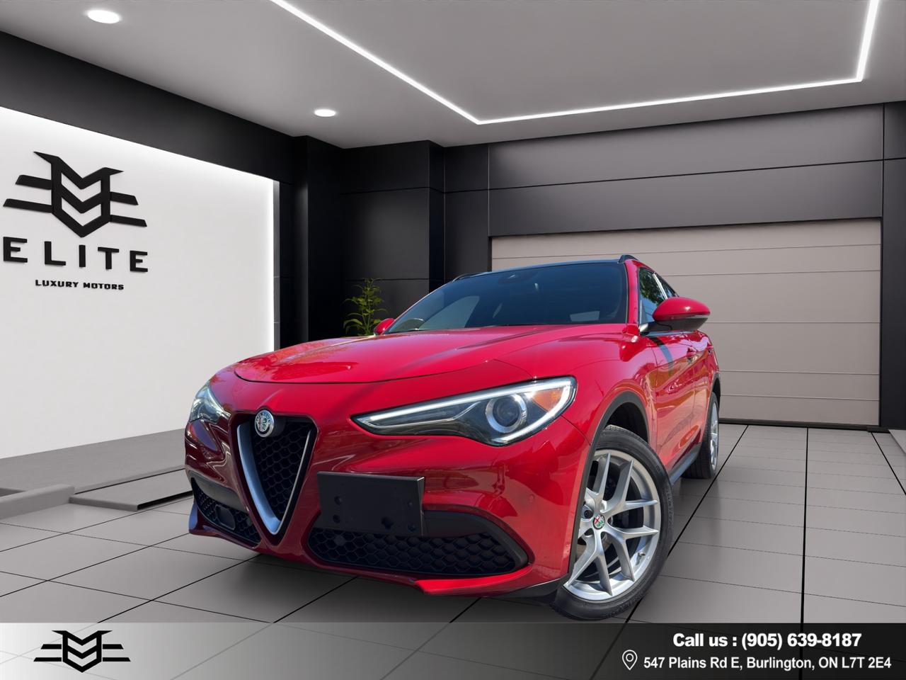2018 Alfa Romeo Stelvio Ti Sport AWD - One Owner - Navi - Leather !! Photo