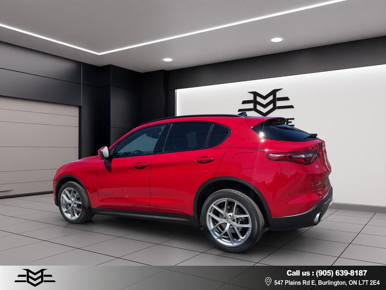 2018 Alfa Romeo Stelvio Ti Sport AWD - One Owner - Navi - Leather !! Photo