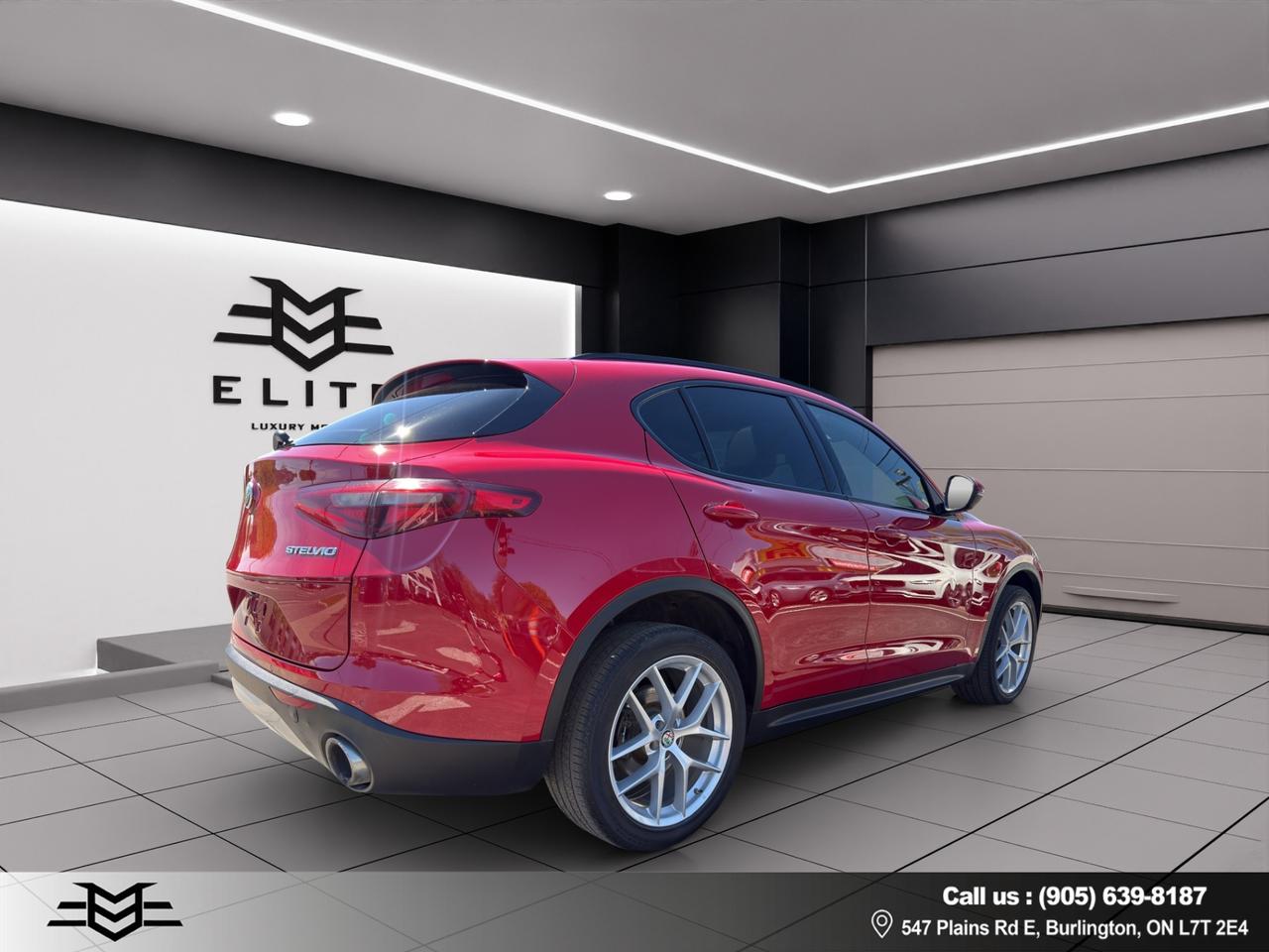 2018 Alfa Romeo Stelvio Ti Sport AWD - One Owner - Navi - Leather !! Photo