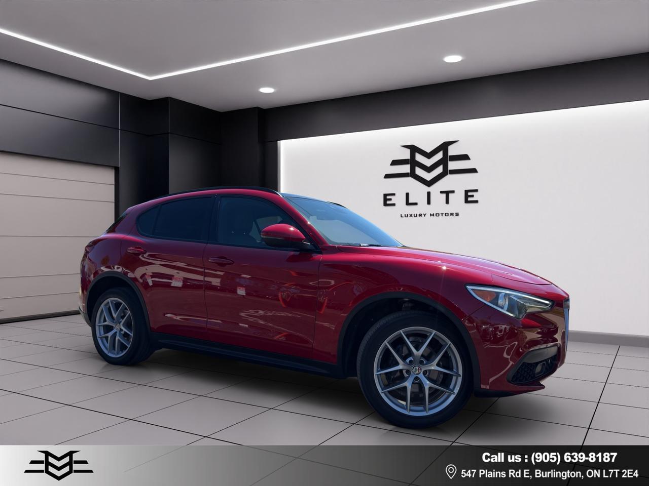 2018 Alfa Romeo Stelvio Ti Sport AWD - One Owner - Navi - Leather !! Photo