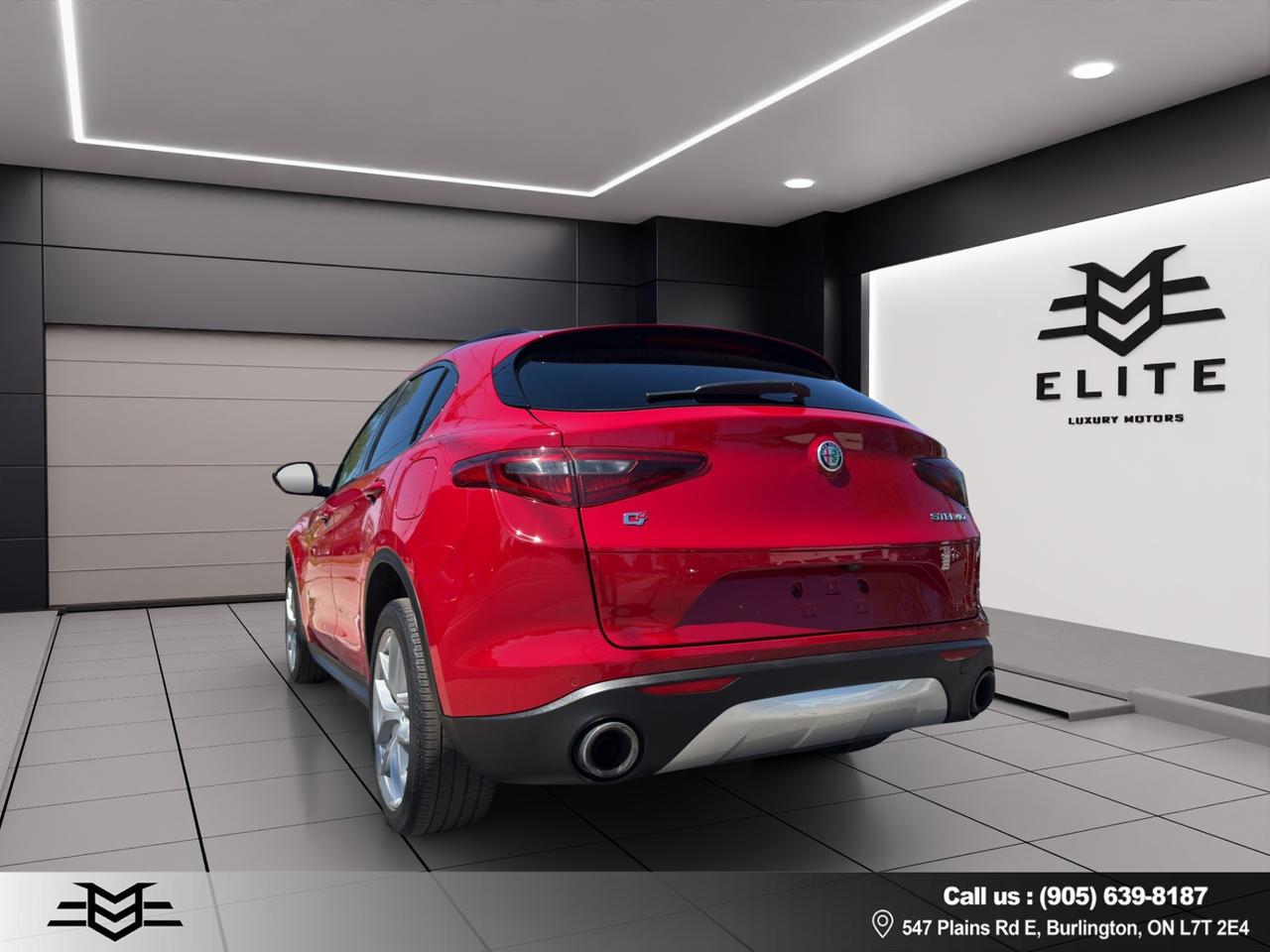 2018 Alfa Romeo Stelvio Ti Sport AWD - One Owner - Navi - Leather !! Photo