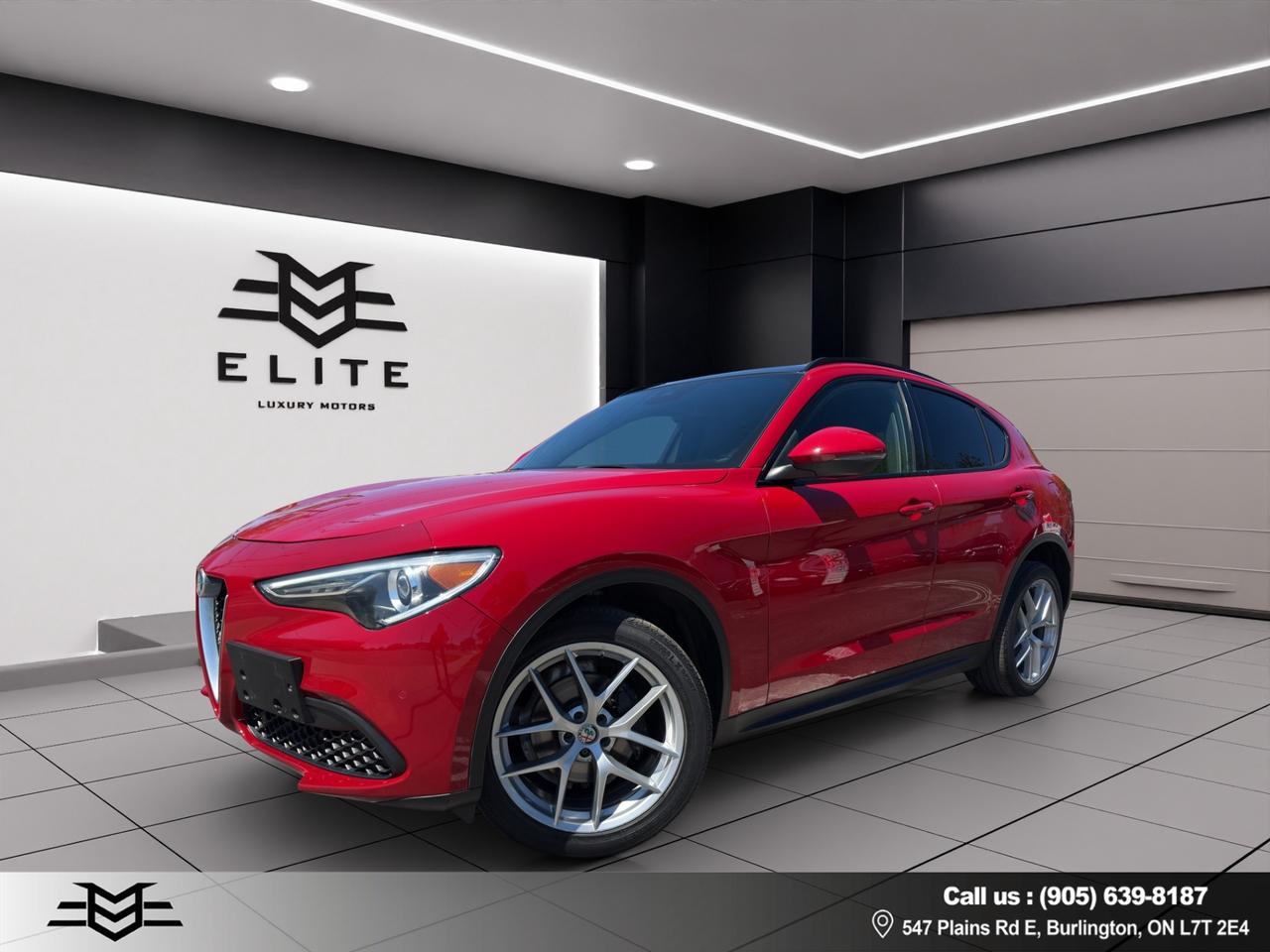 2018 Alfa Romeo Stelvio Ti Sport AWD - One Owner - Navi - Leather !! Photo