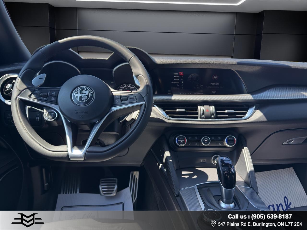 2018 Alfa Romeo Stelvio Ti Sport AWD - One Owner - Navi - Leather !! Photo