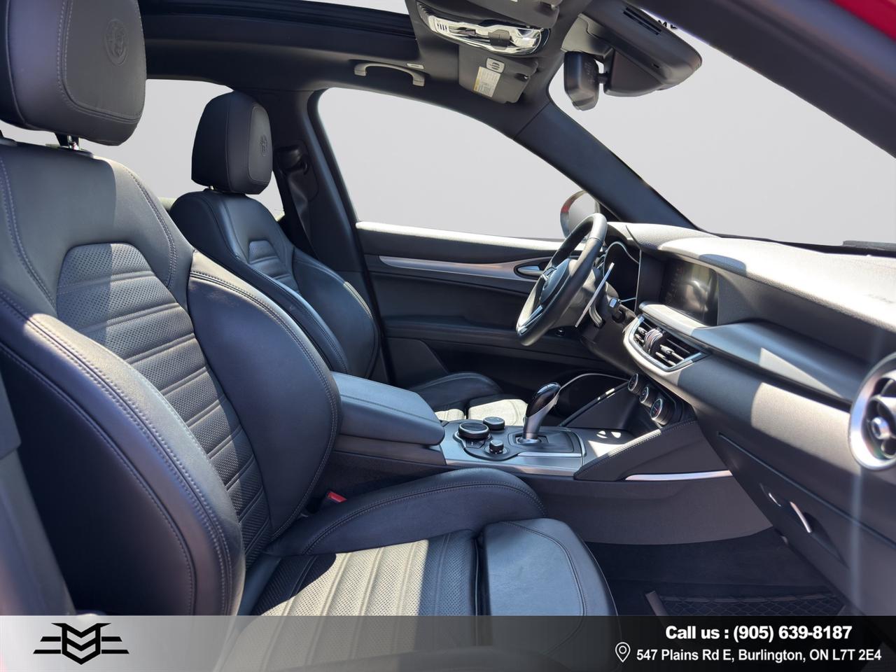 2018 Alfa Romeo Stelvio Ti Sport AWD - One Owner - Navi - Leather !! Photo