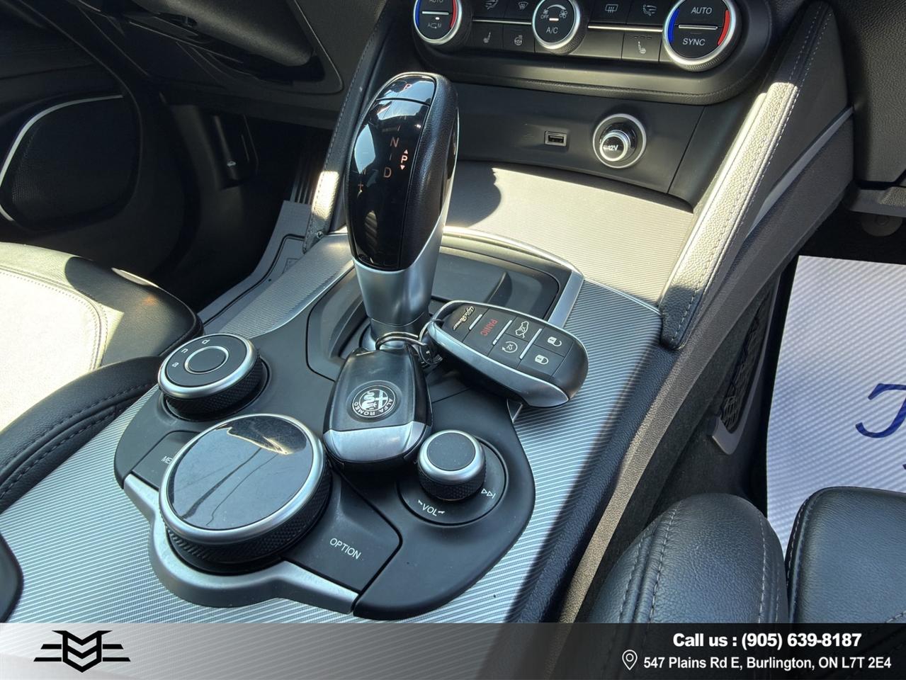 2018 Alfa Romeo Stelvio Ti Sport AWD - One Owner - Navi - Leather !! Photo