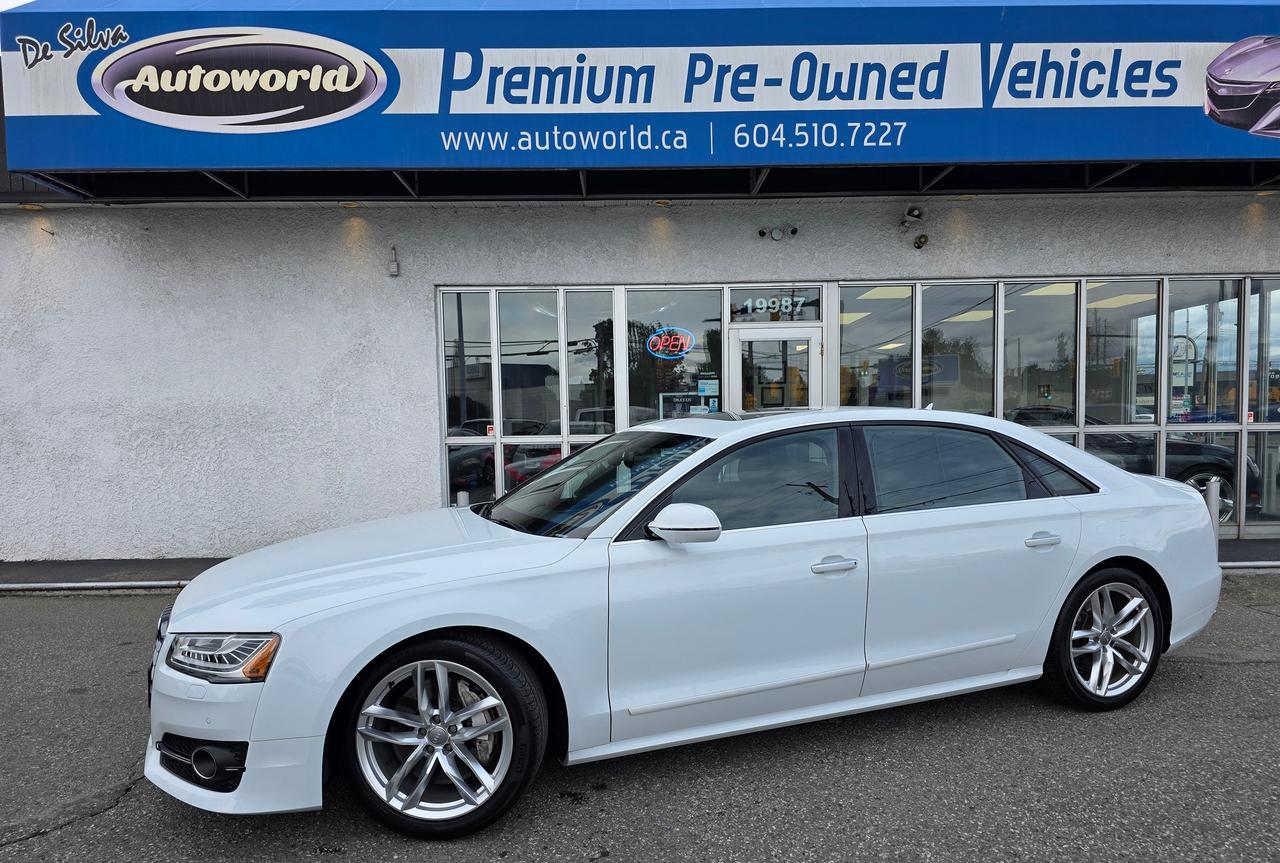Used 2016 Audi A8 L 4.0T V8 Biturbo *Executive Pkg, Rear Multimedia* for sale in Langley, BC