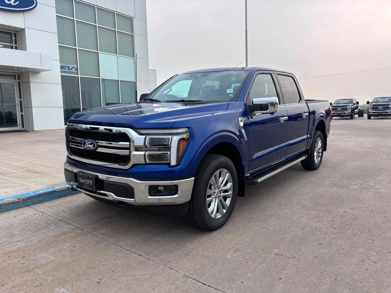 <p>Get ready to experience the future of trucking with the brand new 2026 Ford F-150 4x4 SuperCrew-145, now available at Webbs 1441. This isnt just a truck; its a statement. Dressed in a stunning Argon Blue Metallic, this F-150 is built to impress, whether youre navigating city streets or tackling rugged Canadian terrain. The spacious SuperCrew cabin offers ample room for your crew and all their gear, ensuring comfort and convenience on every journey. Under the hood, the powerful 3.5L V6 EcoBoost engine, paired with an electronic 10-speed automatic transmission, delivers exhilarating performance and impressive capability, making light work of any task.</p><p>&nbsp;</p><p>This 2026 F-150 is more than just a workhorse; its packed with premium features designed to elevate your driving experience. Imagine cruising down the highway with the expansive twin-panel moonroof open, letting in the natural light and fresh air. For those who demand the best in towing and hauling, the Tow/Haul Package and trailer brake controller provide confidence and control. Plus, with the advanced BlueCruise hands-free highway driving system (including a 90-day trial), you can experience a new level of ease on long drives. This Lariat Series model is engineered for those who appreciate both rugged utility and sophisticated comfort.</p><p>&nbsp;</p><p>Here are five features that truly make this 2026 Ford F-150 stand out:</p><p><br><br></p><ul><li><strong>3.5L V6 EcoBoost Engine:</strong> Unleash a surge of power and efficiency that redefines what a truck can do.</li></ul><p>&nbsp;</p><ul><li><strong>Twin Panel Moonroof:</strong> Open up your world and enjoy breathtaking views with this expansive, luxurious feature.</li></ul><p>&nbsp;</p><ul><li><strong>BlueCruise Equippped (90 Day Trial):</strong> Experience the future of driving with hands-free highway cruising capabilities.</li></ul><p>&nbsp;</p><ul><li><strong>20 Chrome-Like PVD Wheels:</strong> Turn heads with these stylish wheels that add a touch of premium flair to an already commanding presence.</li></ul><p>&nbsp;</p><ul><li><strong>Lariat Series:</strong> Indulge in the refined comfort and advanced technology that comes standard with this top-tier trim.</li></ul><p><br><br></p><p><strong><em>Powered by AutoIntelligence&trade;</em></strong></p><p>&nbsp;</p><p>Powered by AutoIntelligence&trade;</p><p>&nbsp;</p>