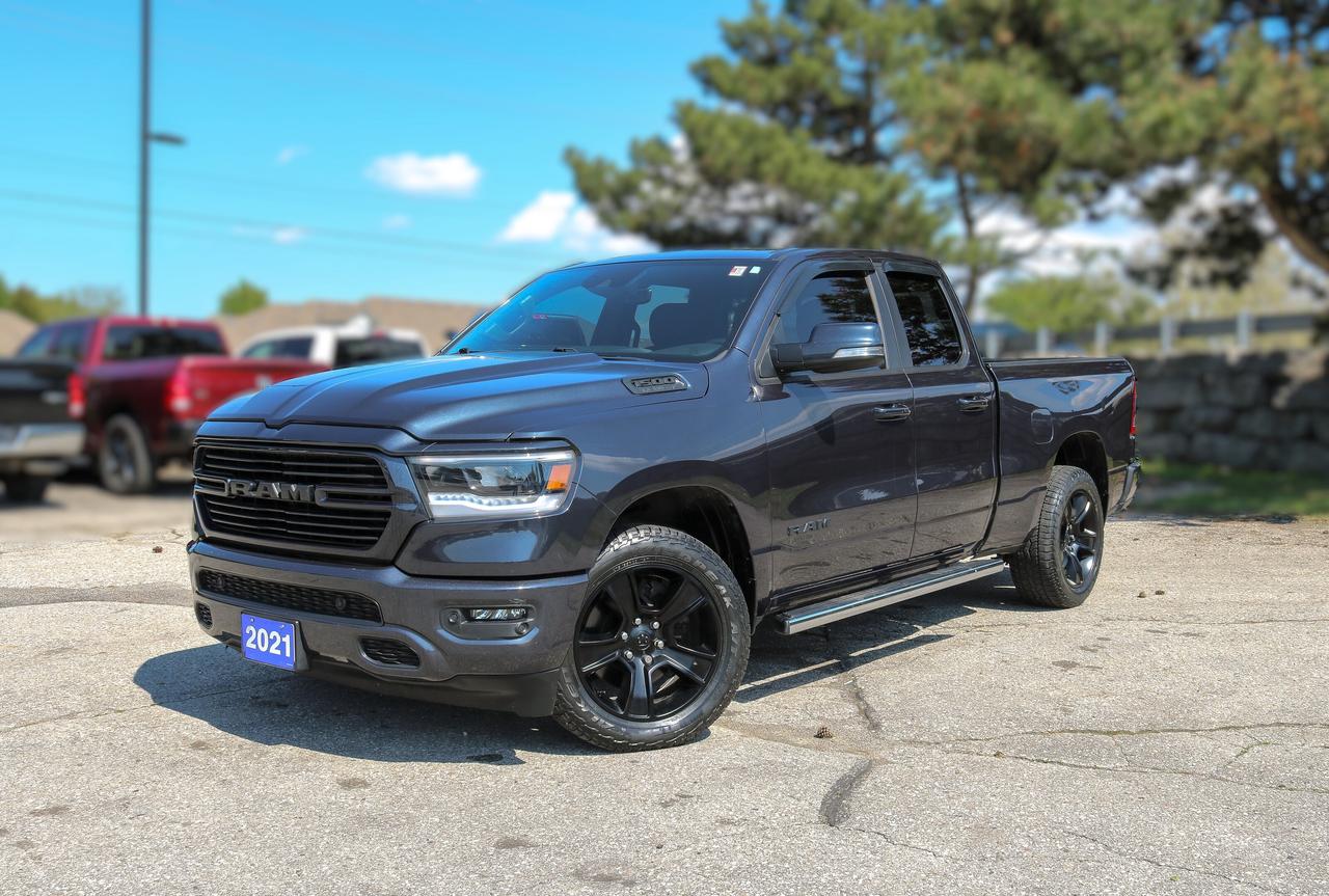 2021 RAM 1500 Sport 4x4 Quad Cab 6'4  Box | REMOTE START | Photo