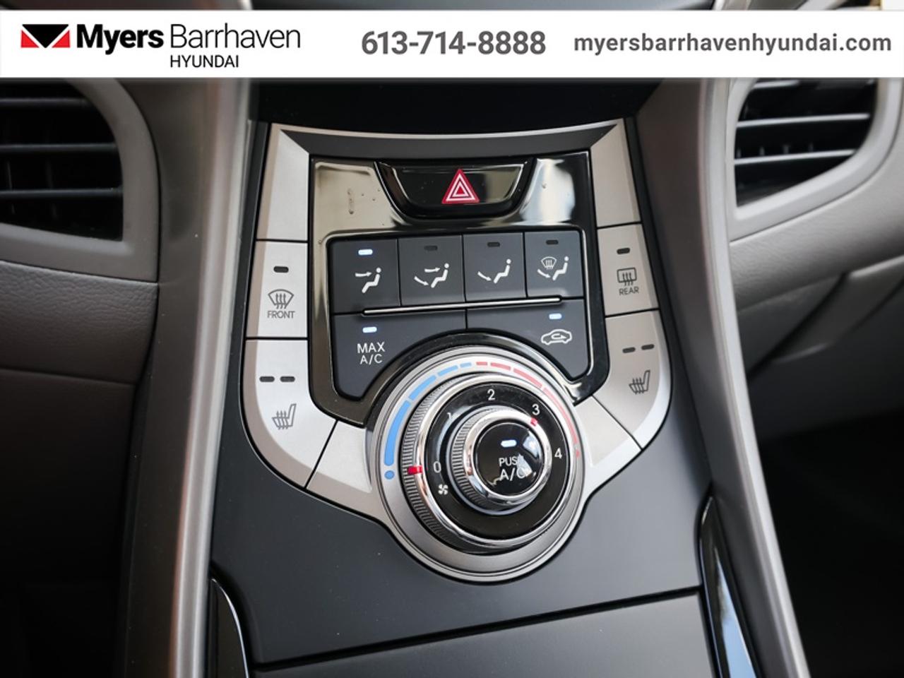 2013 Hyundai Elantra GLS  - Fog Lamps -  Power Windows Photo