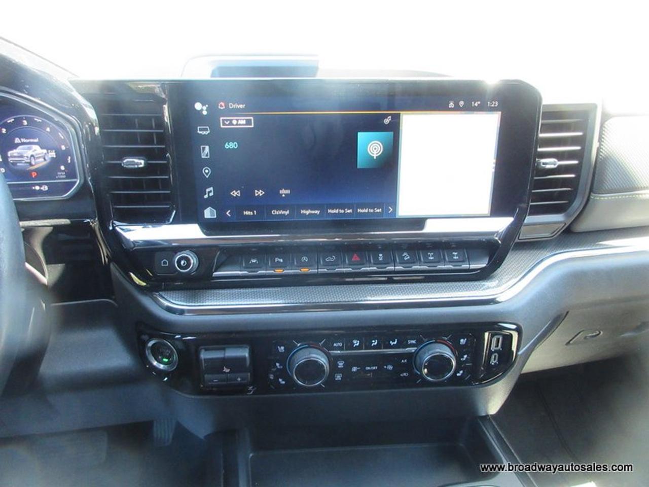 2023 Chevrolet Silverado 1500 LOADED ZR2-MODEL 5 PASSENGER 6.2L - V8.. 4X4.. CREW-CAB.. SHORTY.. POWER SUNROOF.. LEATHER.. HEATED SEATS & WHEEL.. BACK-UP CAMERA.. Photo