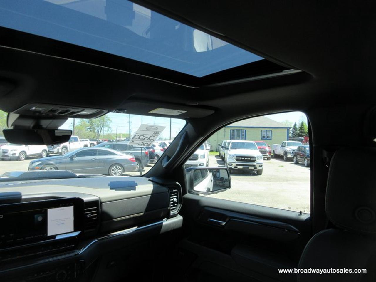 2023 Chevrolet Silverado 1500 LOADED ZR2-MODEL 5 PASSENGER 6.2L - V8.. 4X4.. CREW-CAB.. SHORTY.. POWER SUNROOF.. LEATHER.. HEATED SEATS & WHEEL.. BACK-UP CAMERA.. Photo