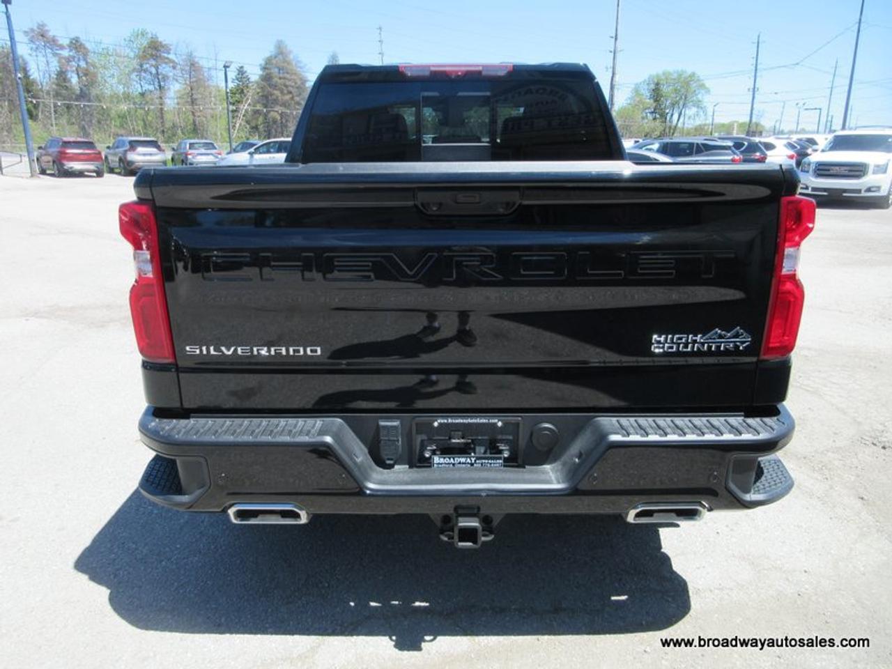 2024 Chevrolet Silverado 1500 LIKE NEW HIGH-COUNTRY-VERSION 5 PASSENGER 3.0L - DURAMAX.. 4X4.. CREW-CAB.. SHORTY.. POWER SUNROOF.. LEATHER.. HEATED SEATS & WHEEL.. BOSE AUDIO.. Photo