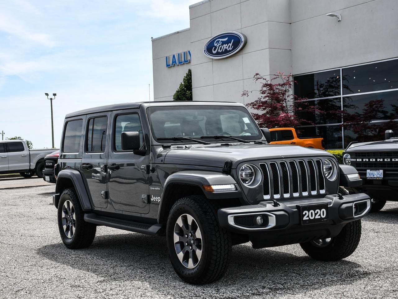 Used 2020 Jeep Wrangler Unlimited Sahara for sale in Leamington, ON