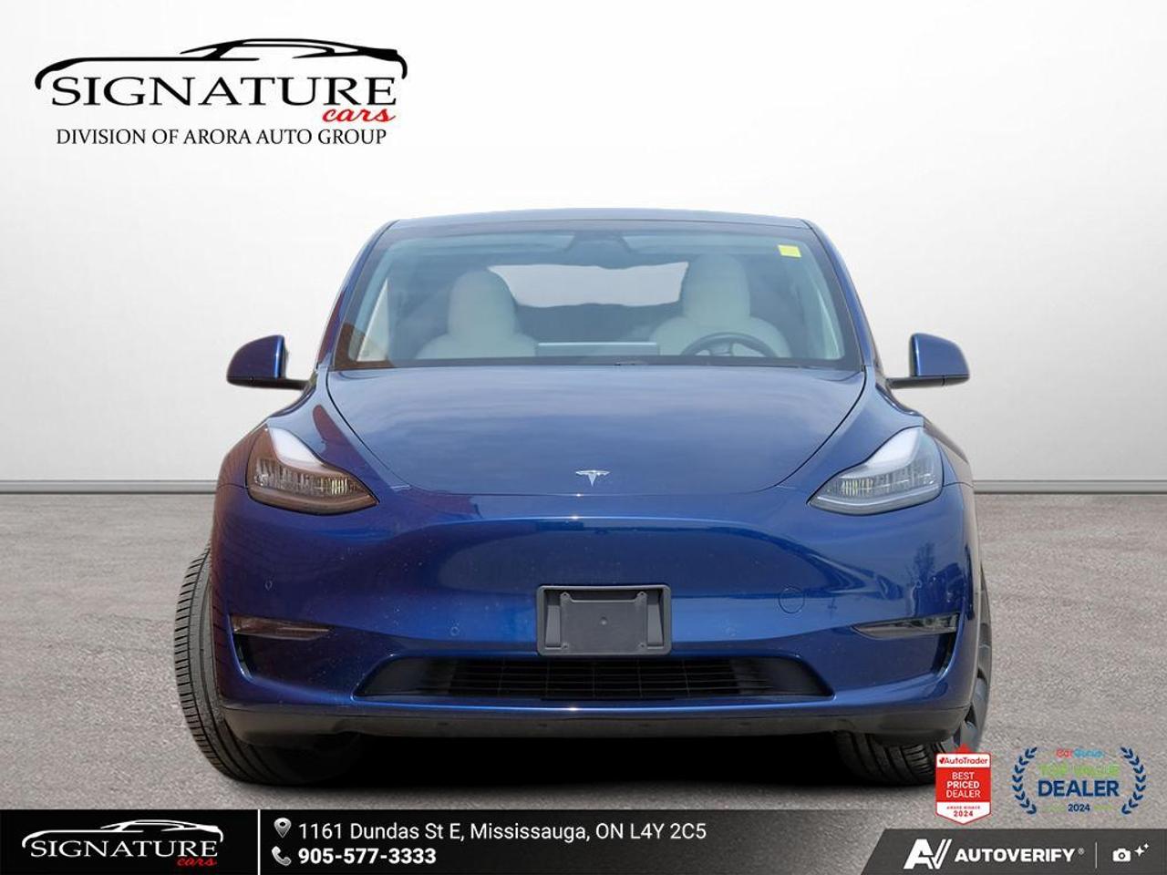 2021 Tesla Model Y Performance No Accidents White Interior Dual Motor Photo