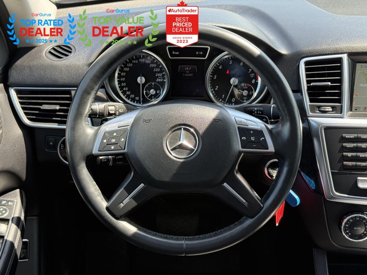 2014 Mercedes-Benz ML-Class //AMG PKG | HARMAN KARDON | 360 CAMERA Photo