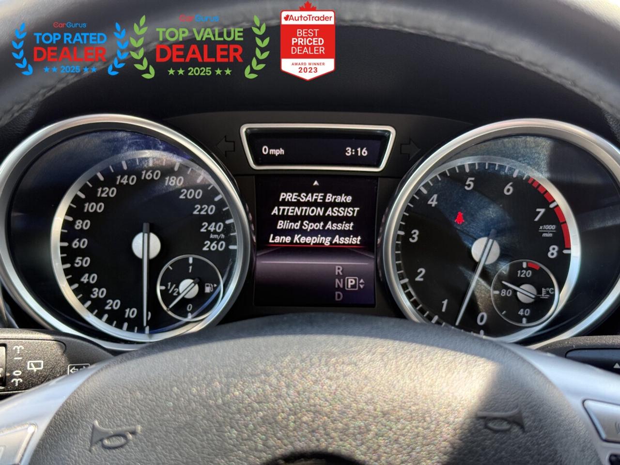2014 Mercedes-Benz ML-Class //AMG PKG | HARMAN KARDON | 360 CAMERA Photo